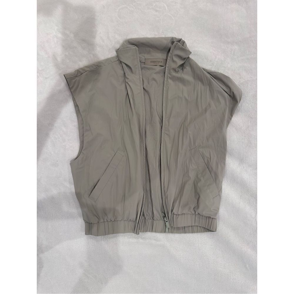 ESSENTIALS FEAR OF GOD women’s gray vest size XXS